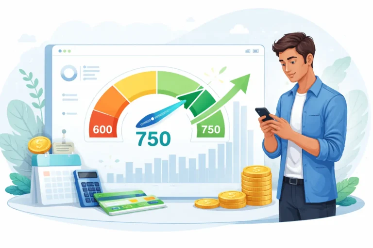 How to Improve CIBIL Score Fast (2026 Guide) – From 600 to 750+ Step-by-Step